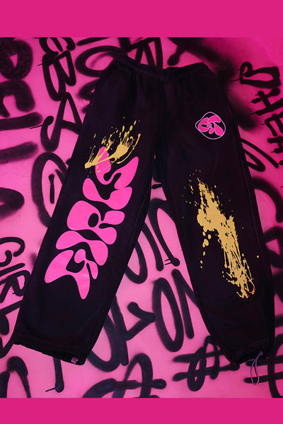 Girls Tour Splatter Sweats