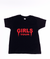 Girls Tour Kids Tee - Black & Red