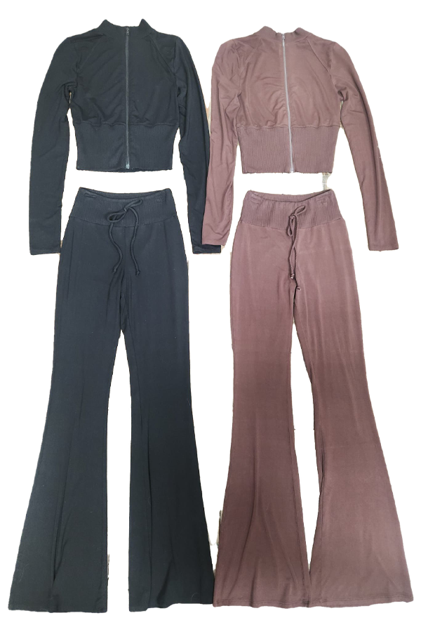 Jacket & Flare Pant Set