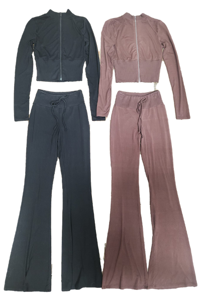 Jacket & Flare Pant Set