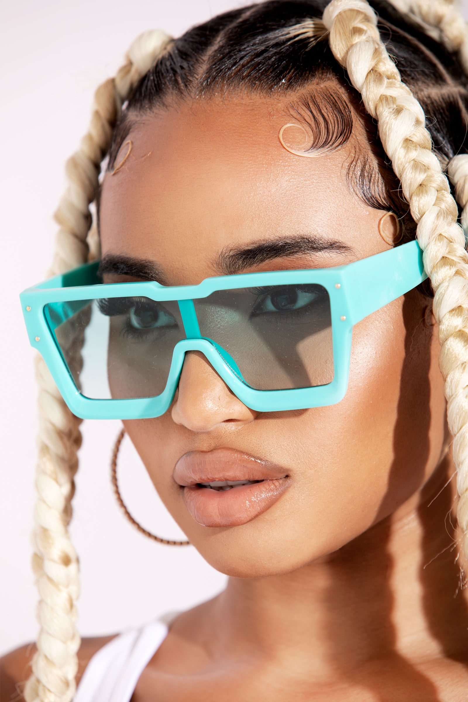 Cute best sale oversized sunglasses