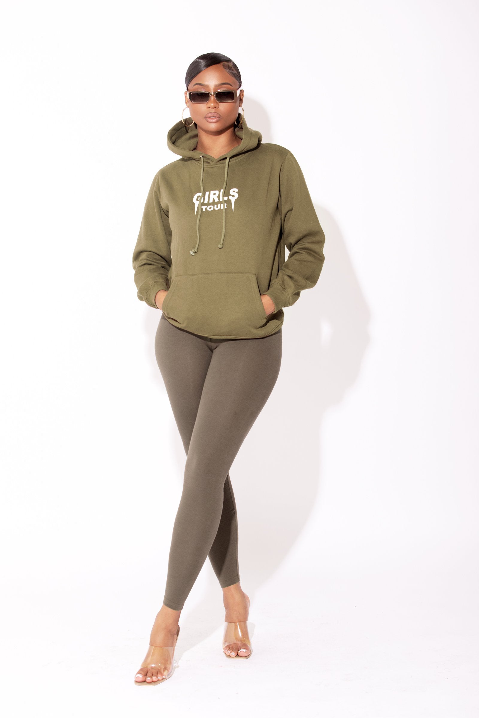 OG Girls Tour Hoodie Olive sosorella