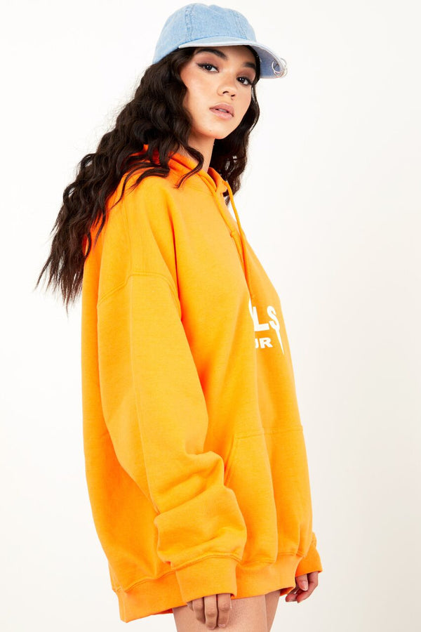 OG Girls Tour Hoodie Orange - sosorella